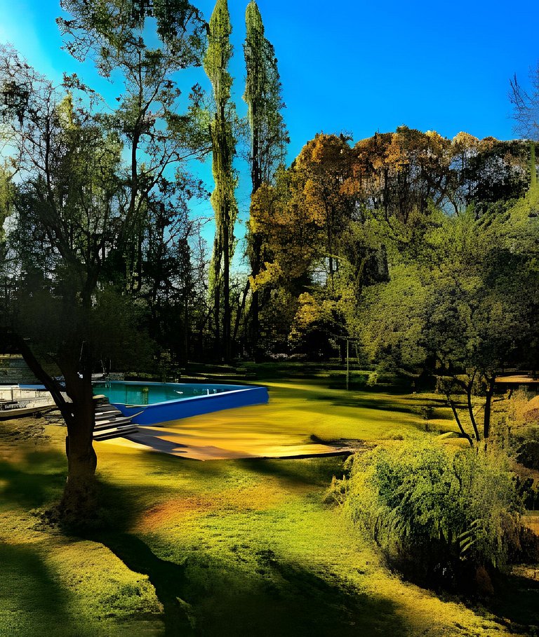 Hab Cuadruple, Hermosa posada,c/pileta y parrilla