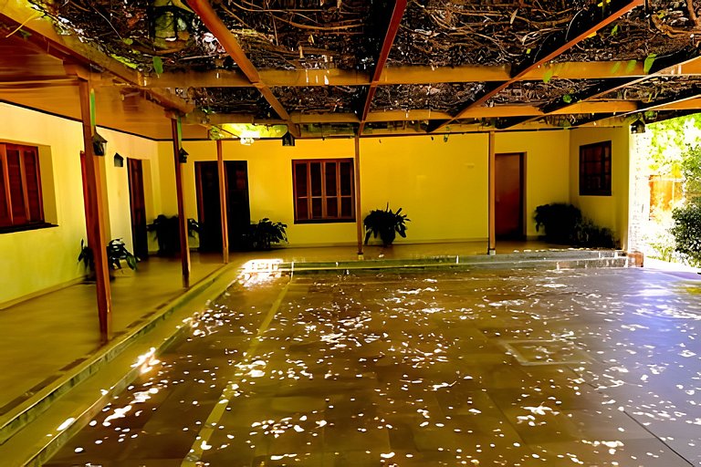 Cálida hab. c/baño privado y vista al jardín