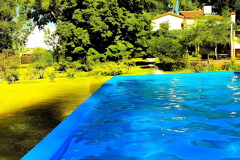 Cálida hab. c/baño privado y vista al jardín