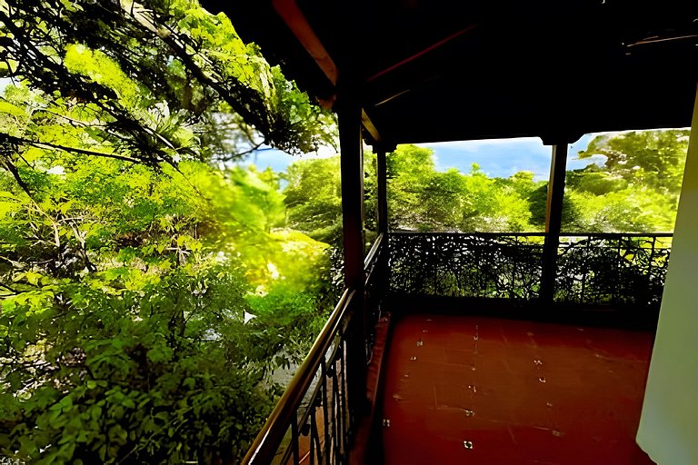 Cálida hab. c/baño privado y vista al jardín