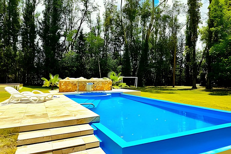 Habitación Doble en Hermosa Posada, AA y pileta