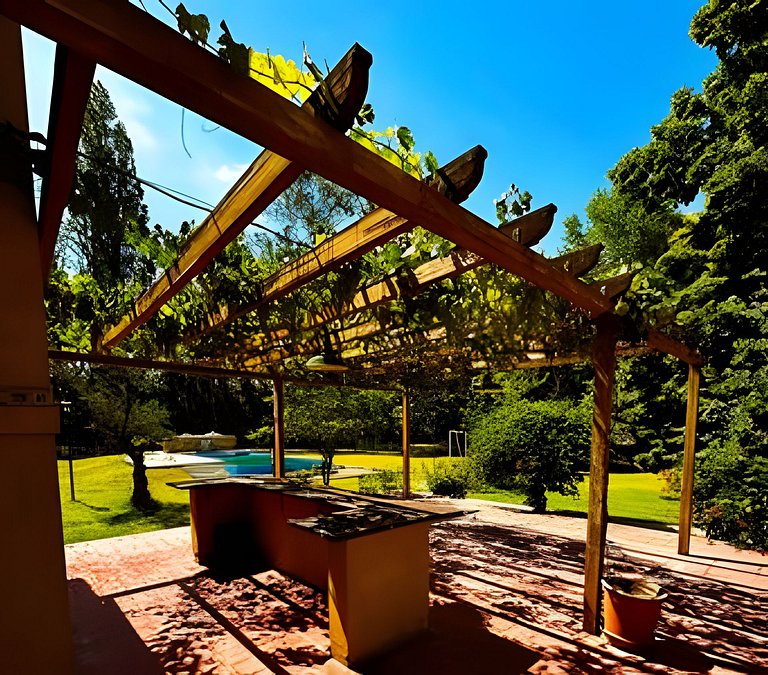 Hab Cuadruple, Hermosa posada,c/pileta y parrilla