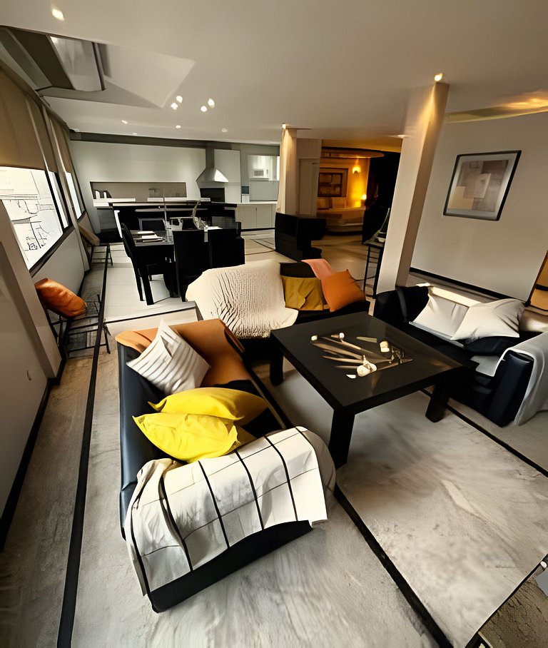 Piso completo Centrico-Terraza-Jacuzzi-AA