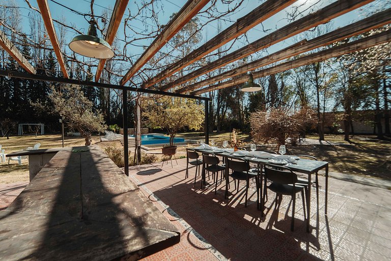 Hab Cuadruple, Hermosa posada,c/pileta y parrilla